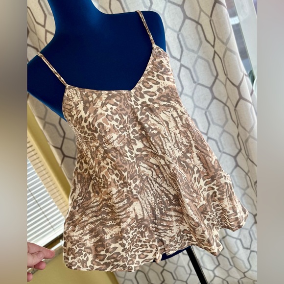 NEW! Spell & the Gypsy Collective Leopard Print Linen Ada Cami - Picture 7 of 15